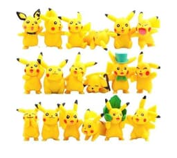 Pikachu-figurer, 18 stk