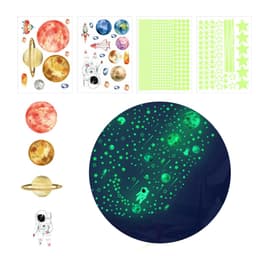 Glow in The Dark Moon Stars Stickers 849-Piece