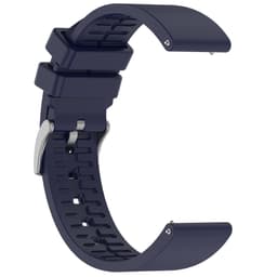 22 mm universell klokkerem i fluorgummi Blå