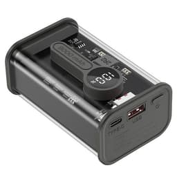 Kompakt Powerbank 9000mah med snabbladdning QC3.0 1xUSB 1xUSB-C