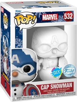 Funko Pop! Exclusive Marvel Cap Snowman figur