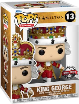 Funko Pop! Vinyl Exclusive Hamilton King George-figur