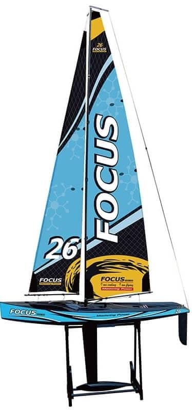 Joysway Focus V3 - 2.4GHz Sejlbåd RTR - Blå