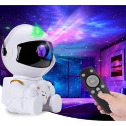 Astronaut Night Light / Galaxy Lampe med fjernkontroll - Nepula Starry Sky Projector