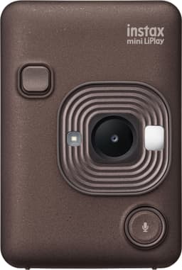 Fujifilm Instax Mini LiPlay instant camera (brown)