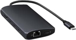 Satechi USB-C 8K Ethernet V3 Multiport USB-hub (Midnight)