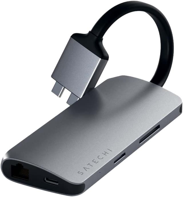 Satechi USB-C Dual Multimedia USB-hubb