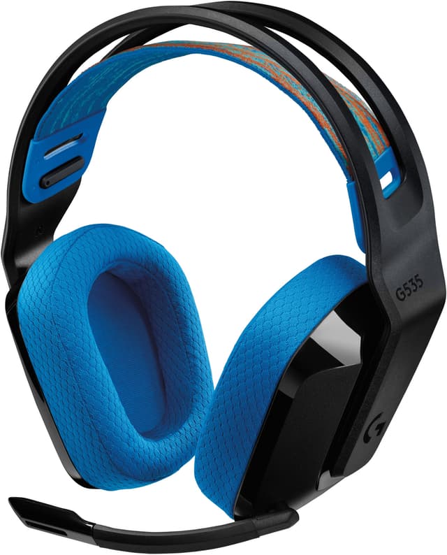 Logitech G G535 gaming-høretelefoner (sort)
