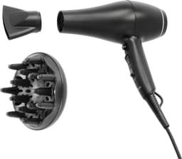 Equip hårføner (matt sort)