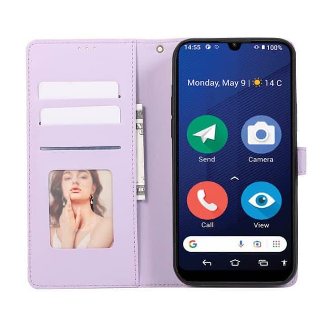 Blush lompakkokotelo 3-kortti Doro 8210 - Lavender Mist