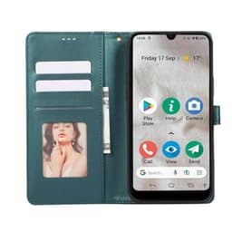 Blush mobilcover 3-kort Doro 8100 - Forest Green
