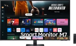 Samsung Smart Monitor M7 43" skjerm (sort)
