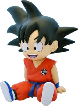 Plastoy Dragon Ball säästölipas (Son Goku)