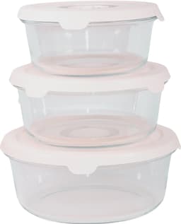 FoodEcoBox 3-pack Runda vakuum matlådor (S,M,L) VCJ-15GS