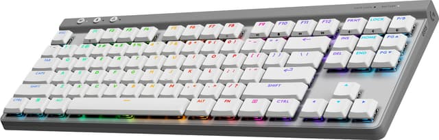 Logitech G G515 gamingtastatur (taktilt, hvitt)