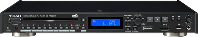Teac CD-P750DAB CD-spelare och FM/DAB+-tuner (svart)