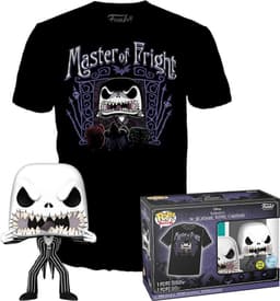 Funko POP! Disney Jack Skellington figur och T-shirt (L)