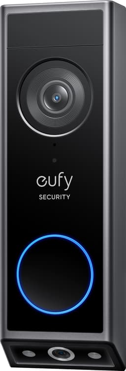 Eufy E340 video-ovikello + sisäyksikkö 2K (musta)