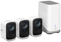 Eufy eufyCam 3C 4K overvåkningskamera (3-pakke)