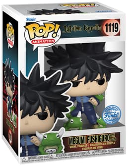Funko Pop! Vinyl Exclusive Jujutsu Kaisen Megumi med toads-figur