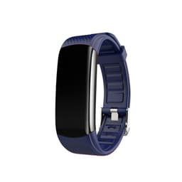 Aktiivisuusranneke sykkeen mittauksella, unimittari, askelmittari IP67 Tummansininen