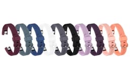 Fitbit Alta/Alta HR armband silikon 10-pack blandade färger S