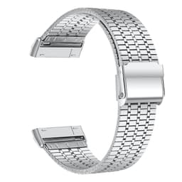 Fitbit Versa 3 armband rostfritt stål 2 delar Silver