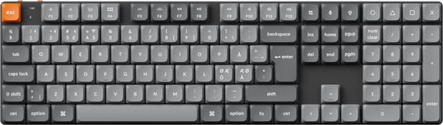 Keychron K5 MAX trådlöst tangentbord (Red switchar)
