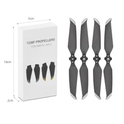 2 par 7238F propell erstatning for DJI MAVIC AIR 2S Sølv