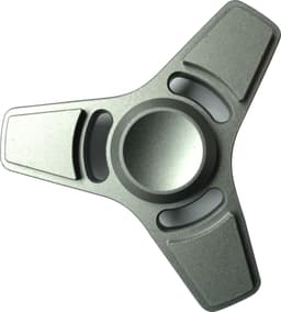 Fidget Spinner Star - Grå - Aluminium
