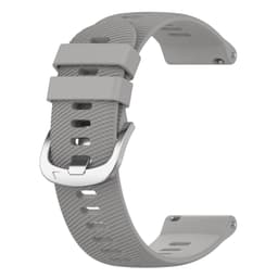 Kellonranneke yhteensopiva Garmin D2 Air X10(43mm), Garmin Bounce, Garmin Active5 Harmaa Grey