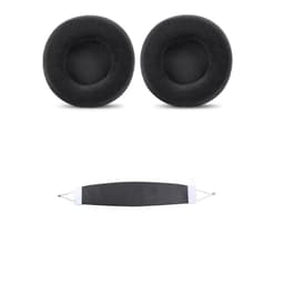Øreputer kompatible med Siberia V1 V2 V3 Prism Svart Black