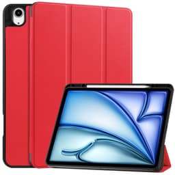Til iPad Air 13 (2024) Etui Tre-fold Stativ Tablet Cover med Pen Holder
