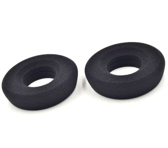 Korvatyynyt yhteensopiva GRADO SR60/SR80/SR125/SR225/M1/M2 Musta Black