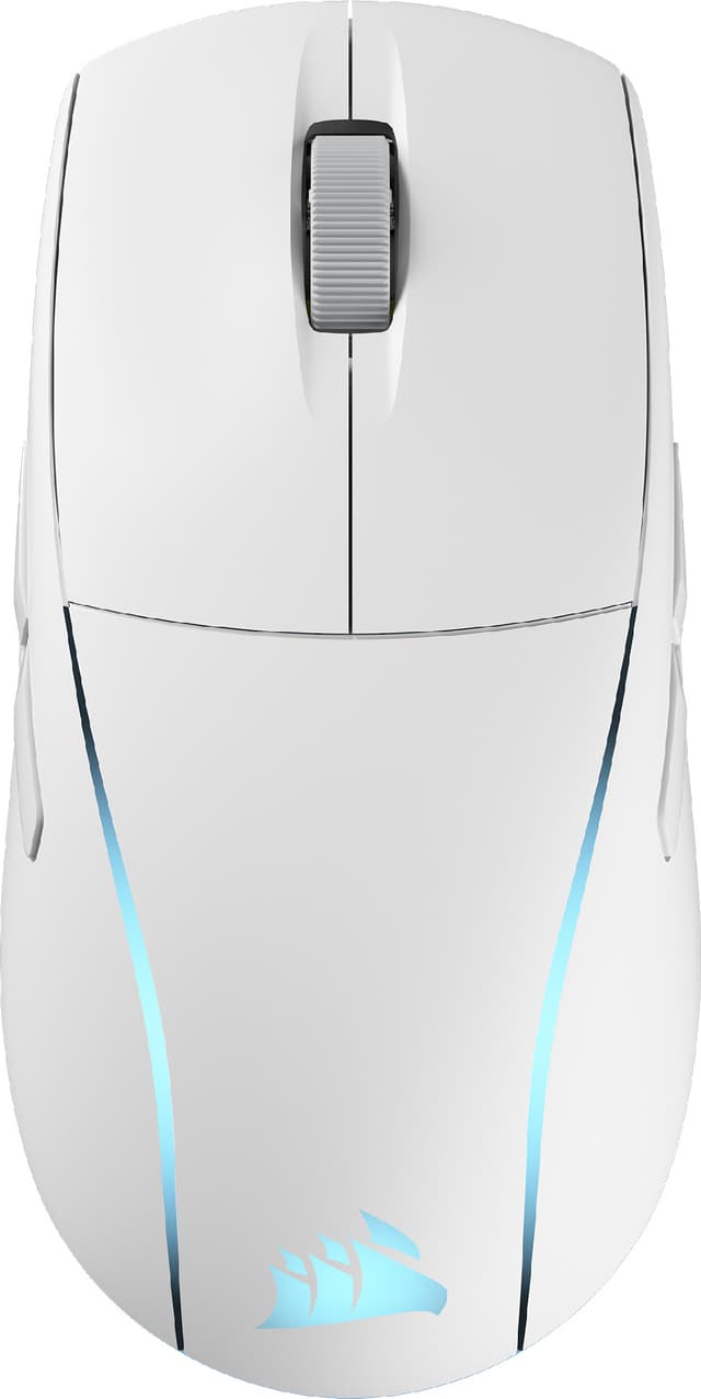 Corsair M75 RGB trådløs gamingmus (hvit)