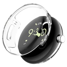 Deksel med skjermbeskytter for Google Pixel Watch 1/2 Gjennomsiktig