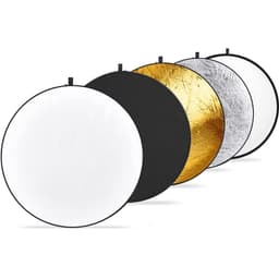 5 in 1 -heijastinsetti pukukuvaukseen Musta 110 cm