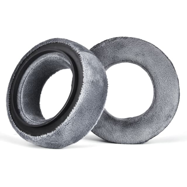 Flanellöronkuddar till Beyerdynamic DT700 Prox DT900 Prox Grå Tjocka ö