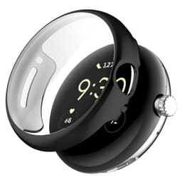 Etui med skærmbeskytter til Google Pixel Watch 1/2 Sort