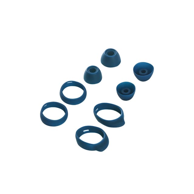 4 paria silikonisia korvatulppia Samsung Galaxy Buds SM-R170:lle Sininen