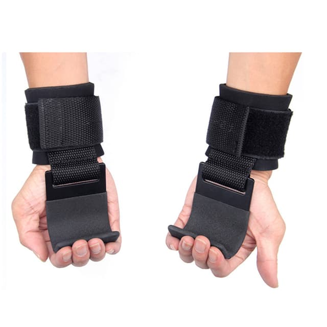 Tyngdlyftande krokgrepp med handledsomslag Hand-Bar