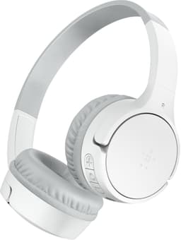 Belkin SoundForm Mini trådløse on-ear høretelefoner (hvid)