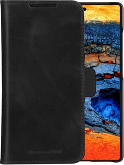 Dbramante1928 Lynge Samsung Galaxy S25 Ultra lommebokdeksel (sort)