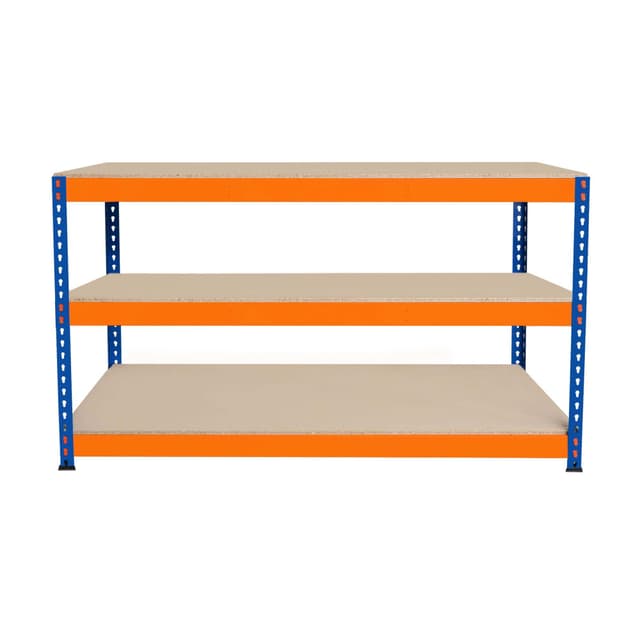 Arbetsbänk S-Rax med 3 nivåer - 150cm x 60cm x 90cm