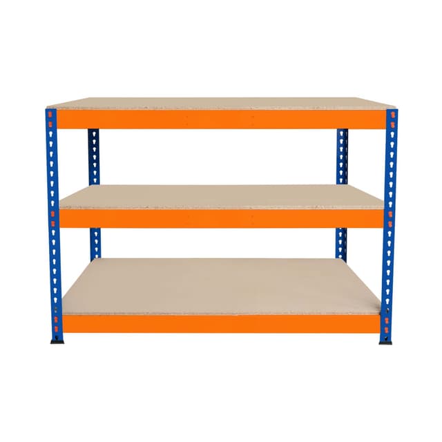 Arbetsbänk S-Rax med 3 nivåer - 120cm x 60cm x 90cm