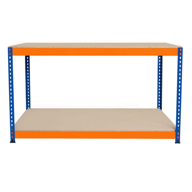Arbetsbänk S-Rax med 2 nivåer - 150cm x 60cm x 90cm