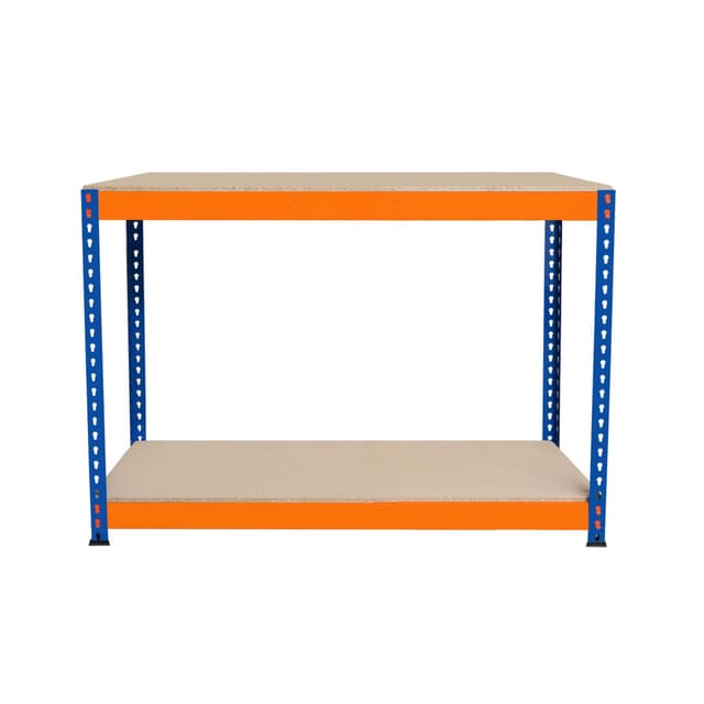 Arbetsbänk S-Rax med 2 nivåer - 120cm x 45cm x 90cm