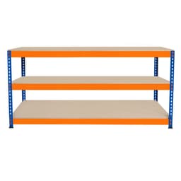Arbetsbänk S-Rax med 3 nivåer - 180cm x 60cm x 90cm