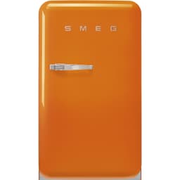 Smeg 50's style kjøleskap med fryser FAB10ROR6 (oransje)
