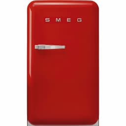 Smeg 50's style kjøleskap med fryser FAB10RRD6 (rød)